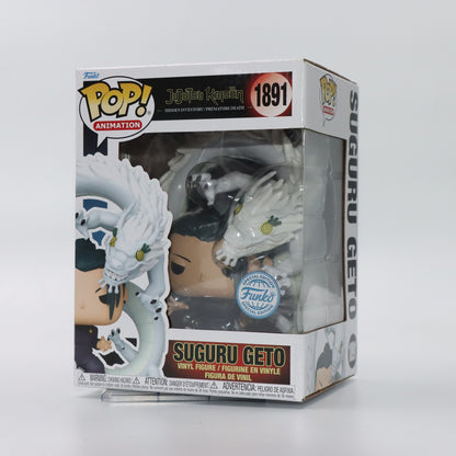FUNKO POP Jujutsu Kaisen: Suguru Geto com Dragão de Espírito Amaldiçoado Anime Decoração de Mesa Enfeite Modelos de Brinquedos Modelo Colecionável