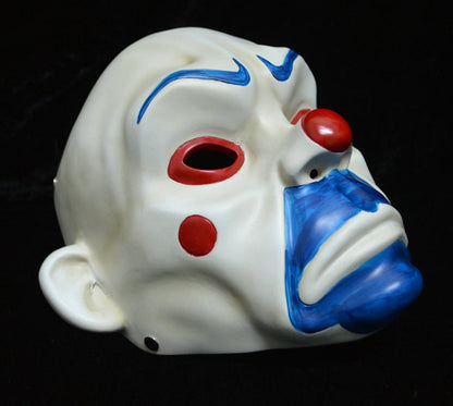 Joker Bank Robber Resin Mask, Clown, Dark Knight Cosplay, Halloween Costume