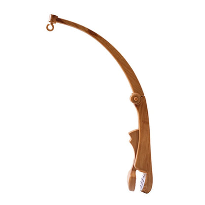 Baby Rattle Toy 0-12 Months Bed Bell Bracket Imitation Wood Grain Plastic Bed Bell Bracket Newborn Crochet Bed Bell Hanging Toys