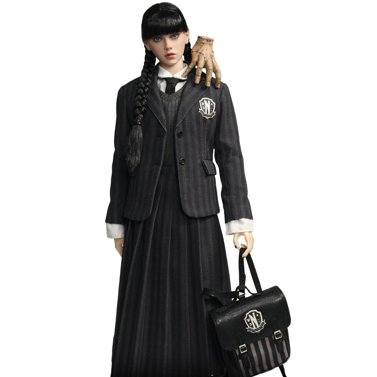 Boneco de Ação HIPLAY JKTOYS Shadow Raven Maiden Wednesday K-010 1/6