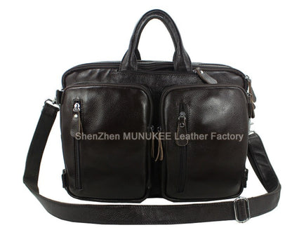 Bolsa de Viagem Masculina de Couro Genuíno Legítimo de Grão Integral Multifuncional, Bolsa de Viagem de Couro, Bolsa de Viagem Grande, Bolsa de Fim de Semana