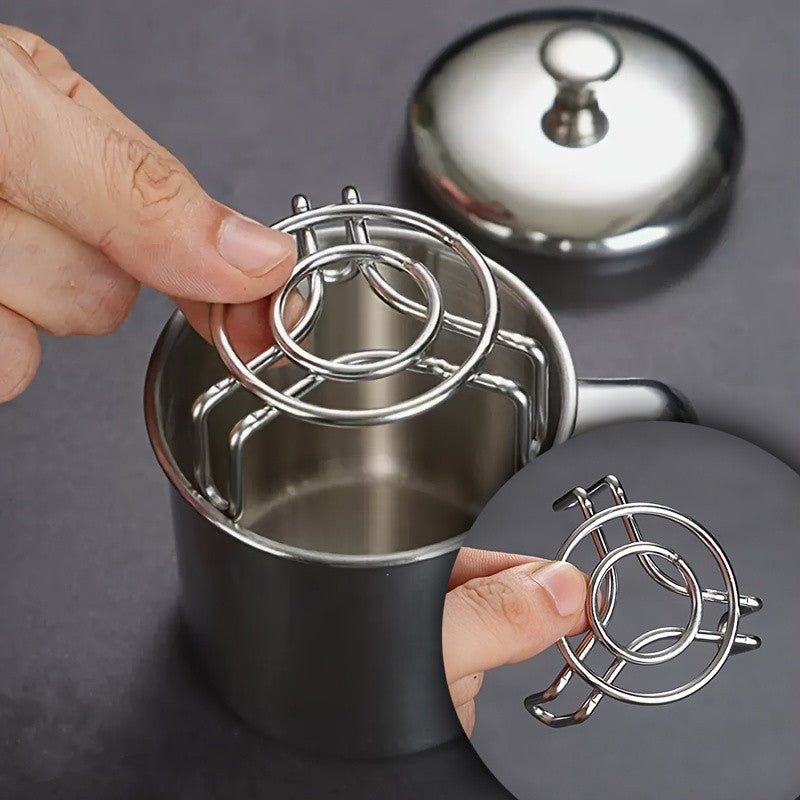 Grade de vapor de aço inoxidável de 2 polegadas mini grade de vapor panela elétrica de arroz suporte para pão cozido no vapor Mantou usado para cozinhar e aquecer