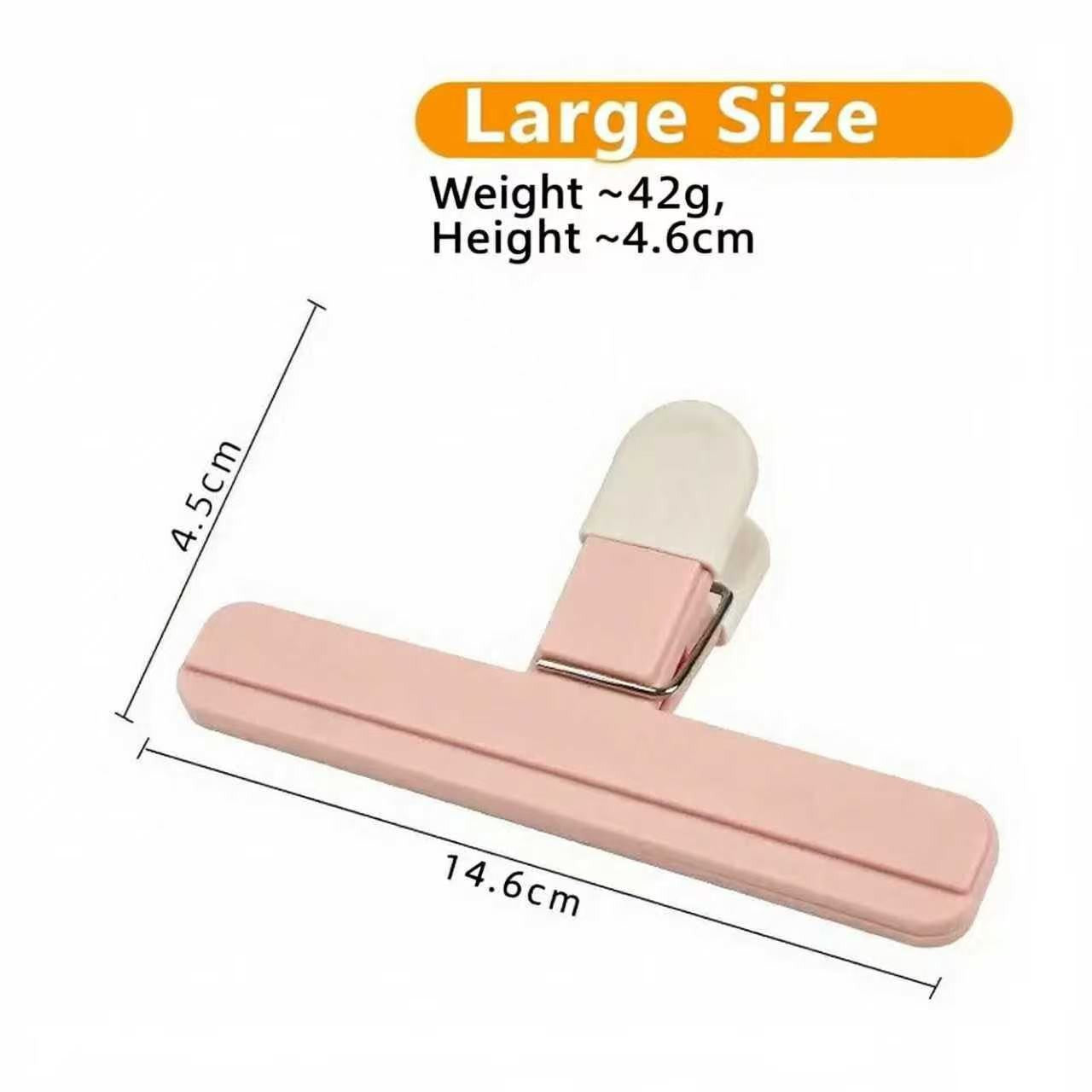 2pcs Portable Sealing Clips for Food Bags Plastic Kitchen Tool Keep Coffee/Bread/Chips/Snacks Fresh