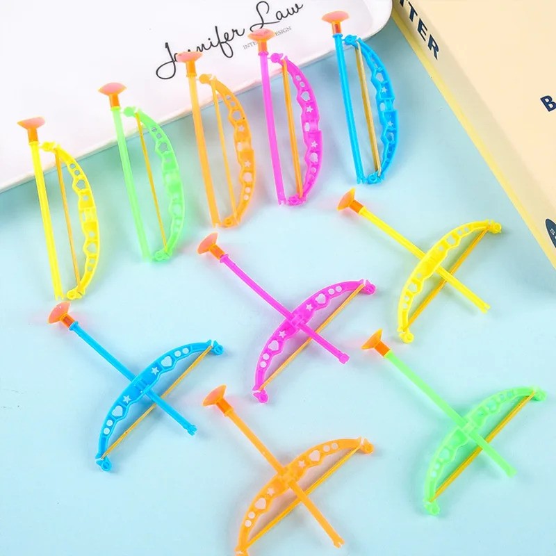 12/24/36Pcs Mini Shooting Small Bow and Arrow Outdoor Game Birthday Party Outdoor Sports Party Kindergarten Carnival jhh