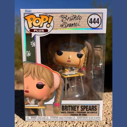 Funko Pop Singer Britney Genuine Action Doll Model Britney Spears 444 Vinyl Sculpture Dolls Limited Edition Fan Collection Toys