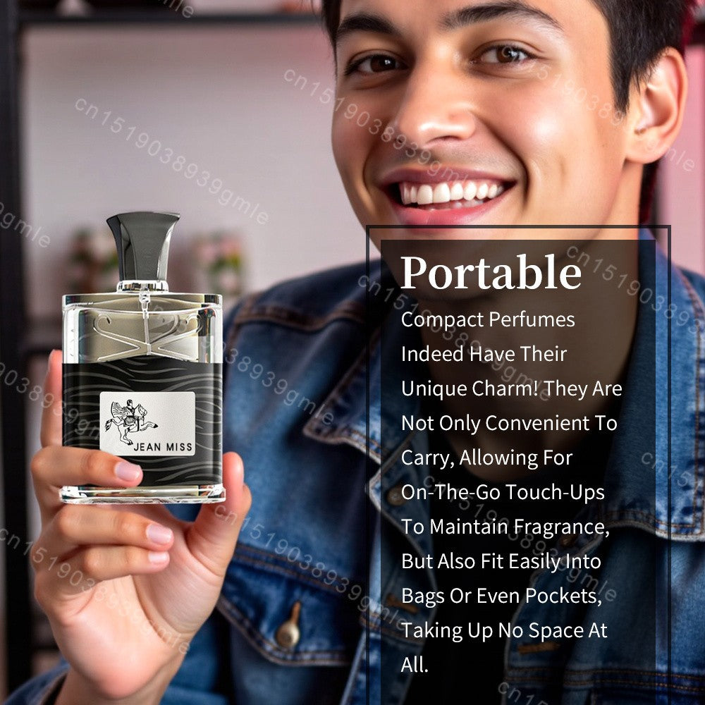 Napoleão Perfume Colônia Masculino Amadeirado Spray Flertar Feromônio Longa Duração Sexo Oposto Fragrância Cavalheiro