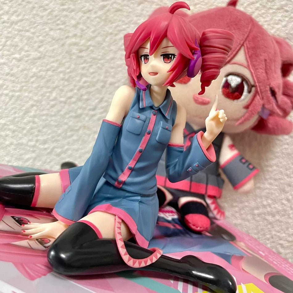 Original SEGA Utau Kasane Teto Premium Chokonose Action Figure PVC Model Collection Anime Figurine Birthday Gift