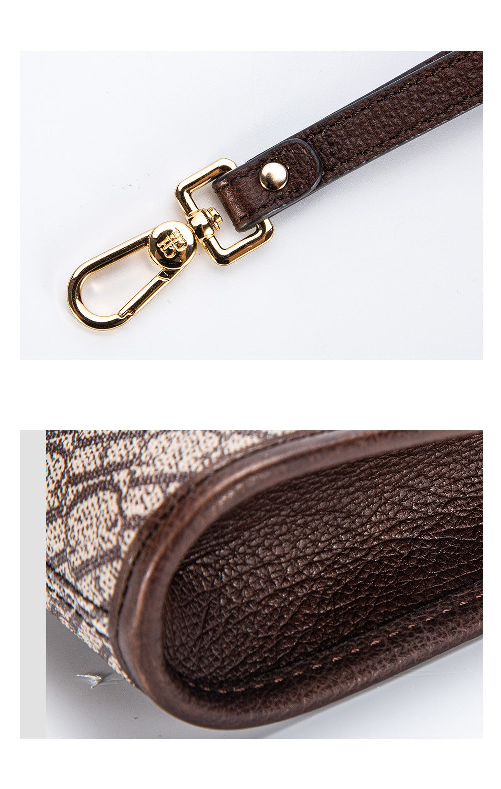 Women's Walletluxury Design Envelope Convenient Zipper Fashion Letter Print Long Wallet Mobile Phone Bag Men's Clutch Bag