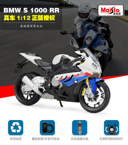 Maisto 1:12 BMW S1000RR HONDA CBR 600 RR 1000 RR KTM 690 Duke YAMAHA YZ450F Assemble DIY Motorcycle Bike Model Toy New In Box
