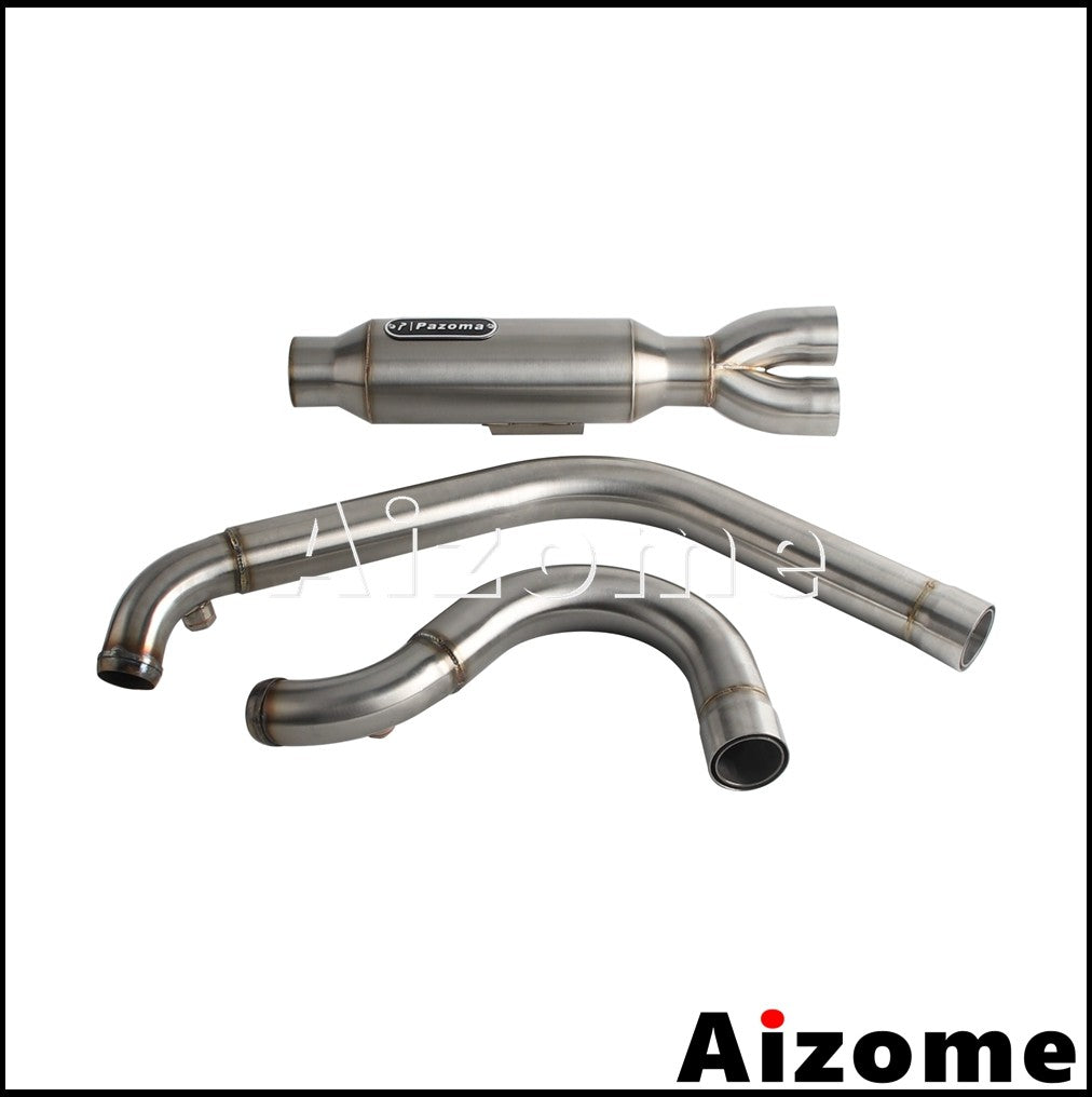 Slip On For Harley Road Glide FLTRU FLTRX FLTRXS FLTRK FLTRXST FLTRXP FLTRXSTSE 17+ Motorcycle Exhaust Modified Muffler Escape