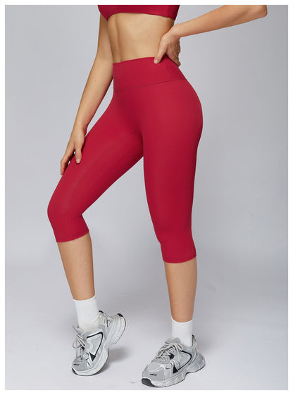 Ctenkevet High Waist Sport Legging Women 7-Divide Pants Gym Pants Women Running Workout Leggings Female Soft Push Up Tights