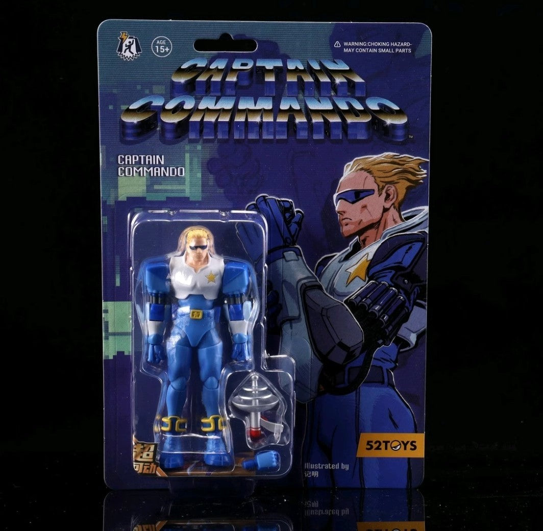 52TOYS Action Figure CAPCOM Final Fight 1PCS Colecionável Decoração de Mesa Presente Criativo para Aniversário 3.75inch/10cm