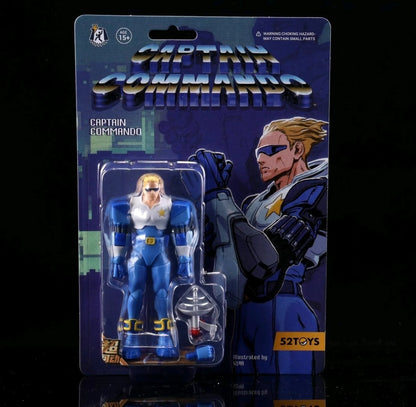 52TOYS Action Figure CAPCOM Final Fight 1PCS Colecionável Decoração de Mesa Presente Criativo para Aniversário 3.75inch/10cm