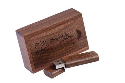 JASTER (1 unidade com LOGO Grátis) Pen Drive de Madeira com USB em Lascas de Madeira 4GB 16GB 32GB 64GB 128GB Memory Stick Presente de Casamento