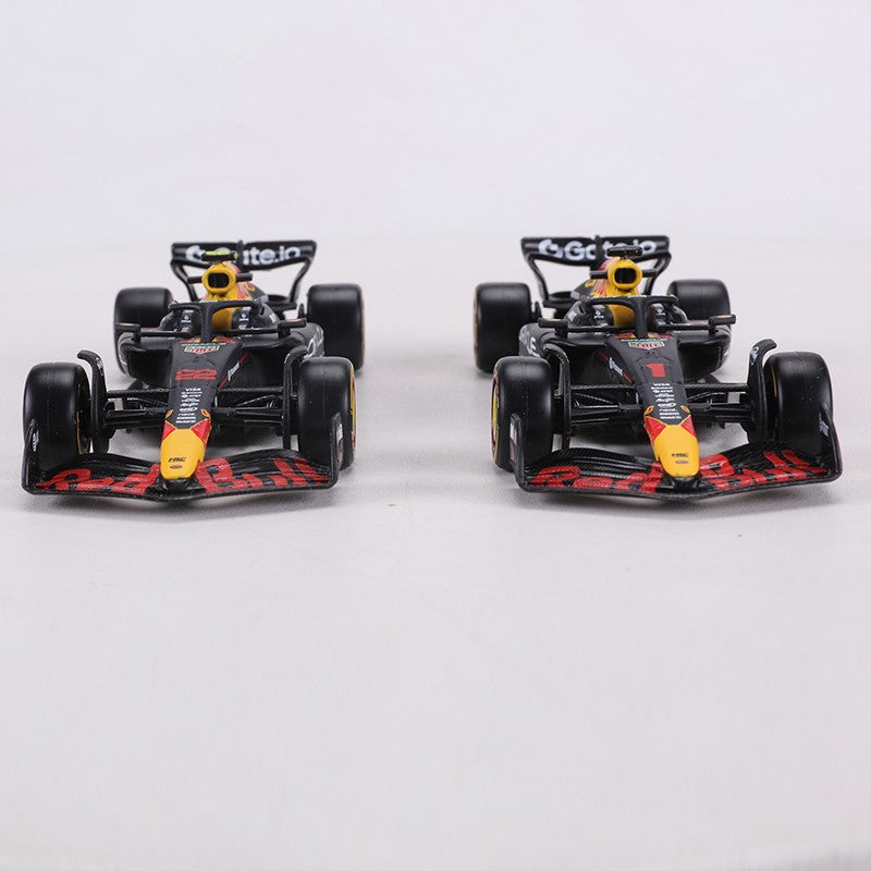 Burago 1:43 RB21 Red Bull Estação do Bahrein Nº1/Nº22 Carro de Corrida F1 Modelo de Liga