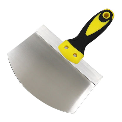Espátula de Aço Inoxidável para Massa de Parede, Colher de Pedreiro para Gesso, Pá para Cinzas em Arco, Alimentador de Tinta, Lâmina de Raspador de Enchimento, Ferramentas de Construção