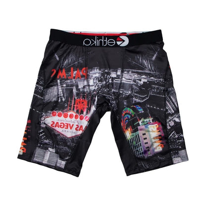 ETHIKA Men Underwear Boxers Breathable Sexy Print Men's Panties Lingerie Male Underpants Man Boxer Briefs Trunks Plus Size XXXL