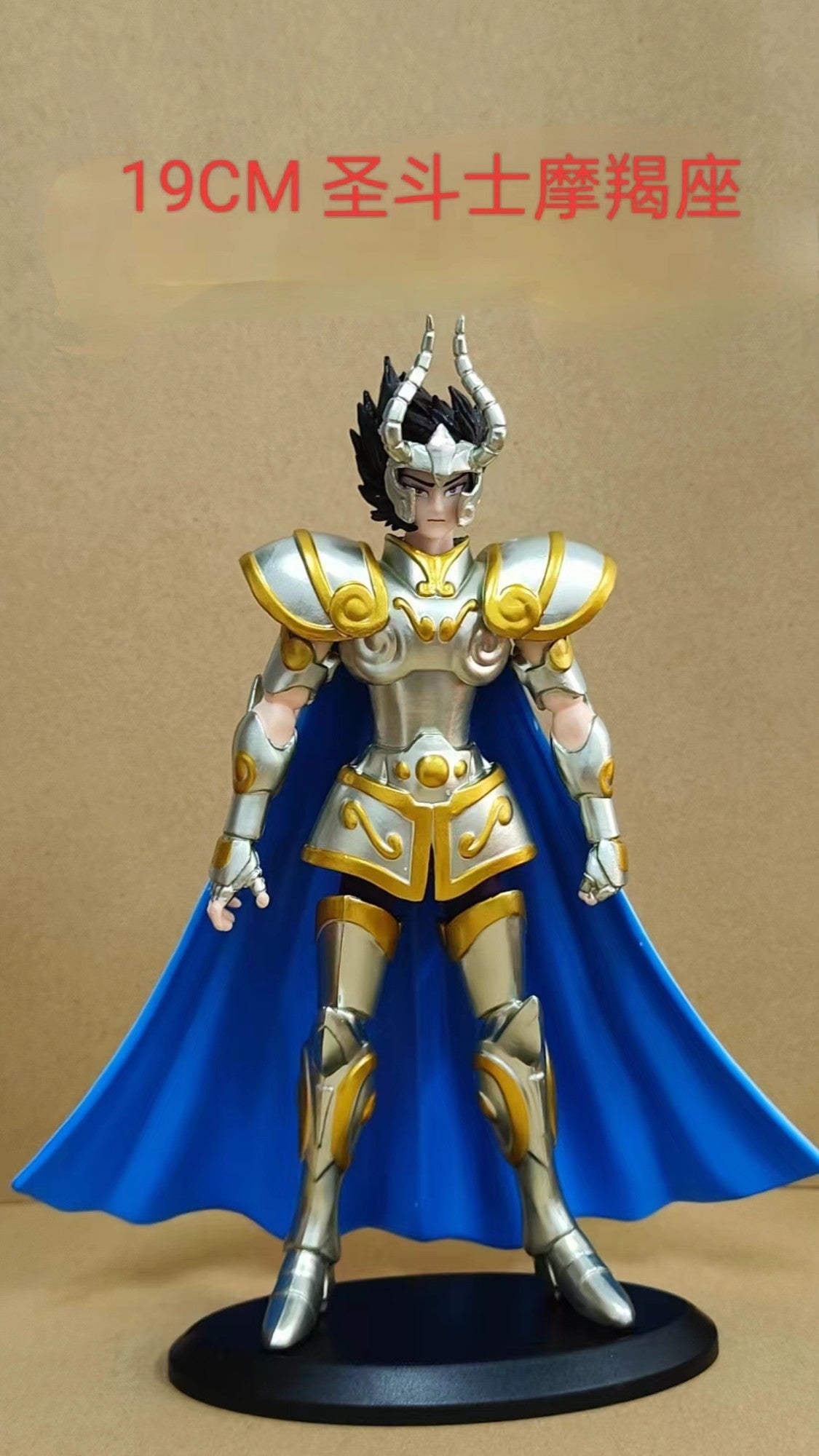 Anime Japonês Saint Seiya Figura Ikki de Fênix Hyoga Seiya Shiryu Boneco Colecionável em PVC Decoração 19cm