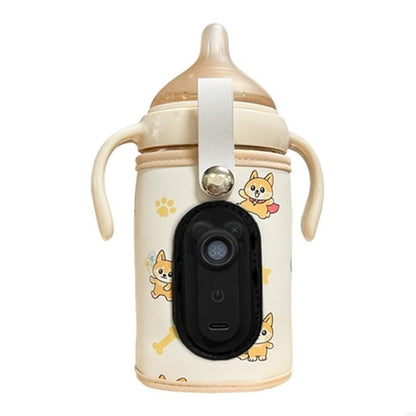 Baby Bottle Warmer Compact Designs Travel Friendly Baby Milk Warmer USB Baby Bottle Heater with Adjustable Temperature L8RB