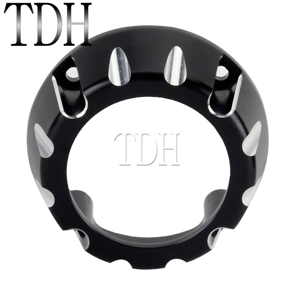 Motorcycle Muffler Exhaust Pipe Tip Replace Carbon End Cap for Harley Touring Softail Two Brother Racing 2-into-1 Full-System