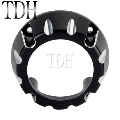 Motorcycle Muffler Exhaust Pipe Tip Replace Carbon End Cap for Harley Touring Softail Two Brother Racing 2-into-1 Full-System