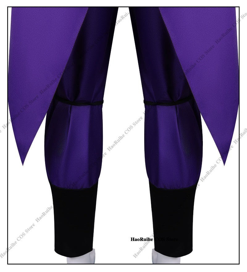 Hot The Freak Circus Pierrot Jester Harlequin Cosplay Costume Adult Clown Top Pant Wigs Joker Uniform Halloween Costume Carnival