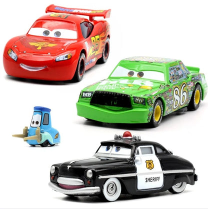 Disney Pixar Carros 2 3 Bumblebee Houston Jackson Storm Ramirez Conjunto de Carros de Metal Escala 1:55 Presente de Aniversário
