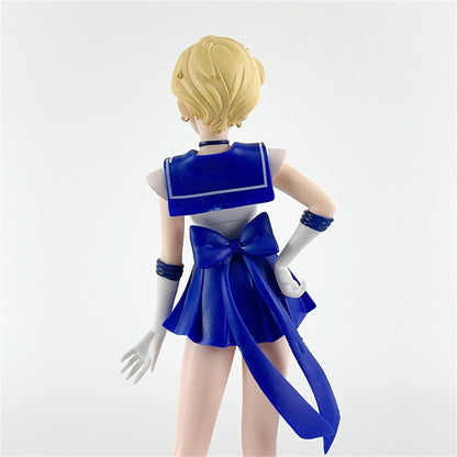 23cm Sailor Moon Anime Figura Marinheiro Marte Mercúrio Júpiter Vênus Saturno Action Figure Modelo Brinquedos Colecionáveis Presente de Aniversário para Crianças