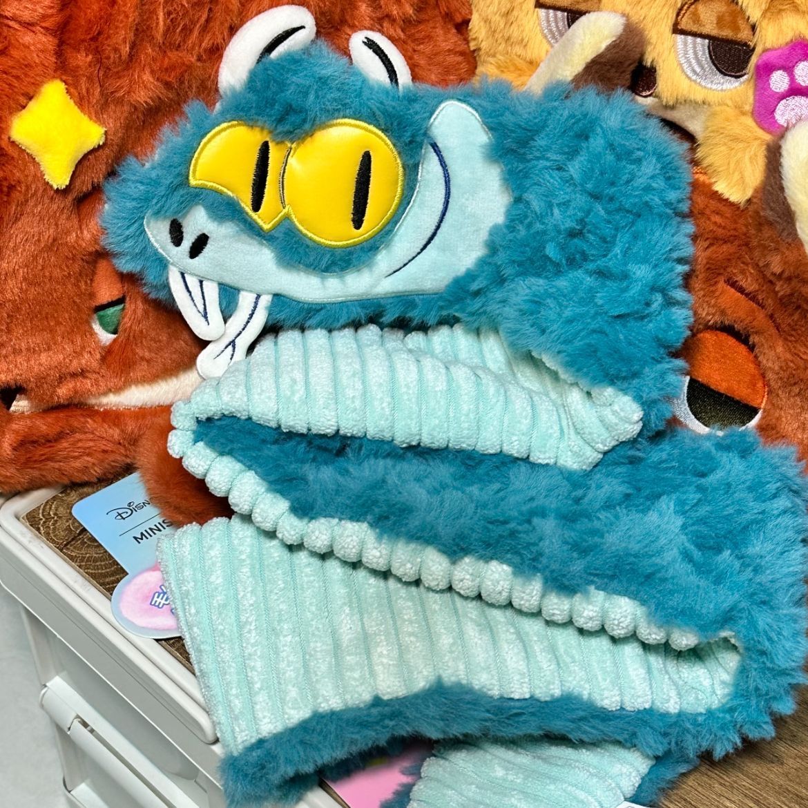 Zootopia 2 Gary Scarf Kids Disneys Kawaii Snake Neckerchief Boys Girls Winter Warm Muffler Children New Fashion Bandelet Gift