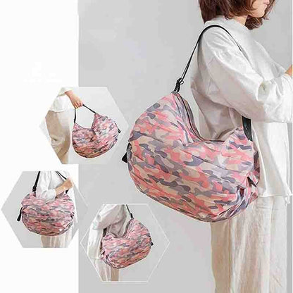 1-2 PCS Folding Shopping Bag Portable Ultra Light Environmentally Friendly Bag Storage Bag Large Capacity Waterproof Tote Bag