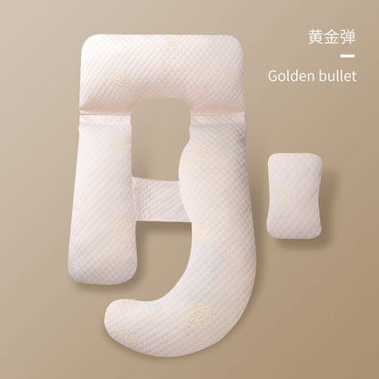 Pregnant women's pillows side sleeping pillows abdominal support U-shaped throw pillows for pregnant women to sleep are enlarged