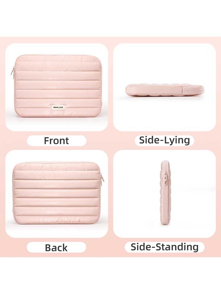 13/14 Inch Puffy Laptop Sleeve Cover Bag For Laptop Cover for MacBook Air iPad Pro Tablet Pouch Bag Fashion Notebook Soft Case