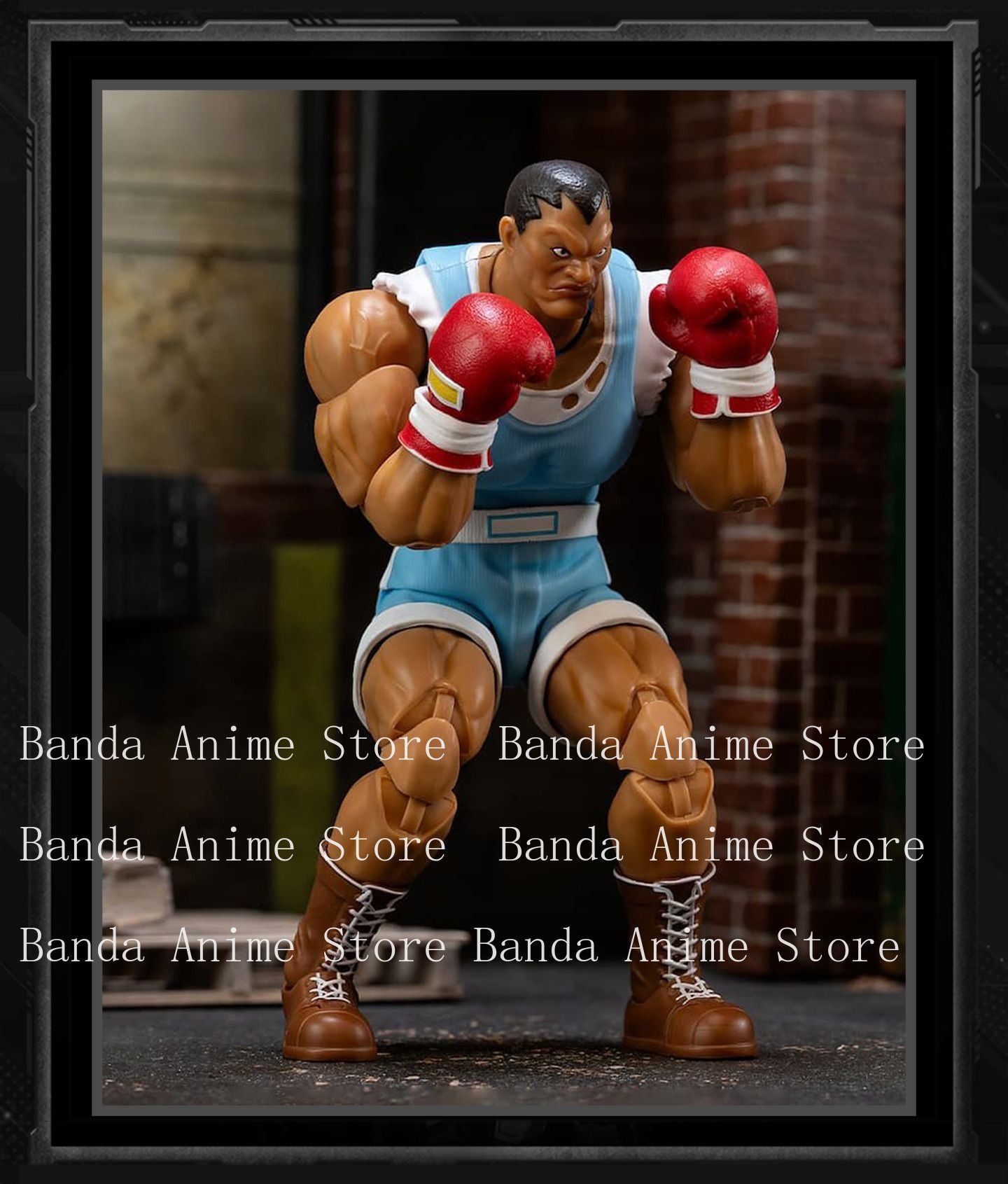Jada Toys Street Fighter 2 Gouki M Bison  E Honda Action Figure Genuine Figurines PVC Collection Boxer Balrog Game Toy Gift