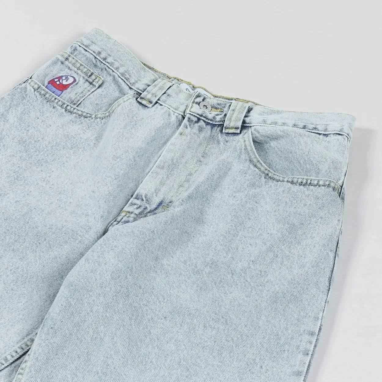 Retro Hip hop Embroidery Graphic Pants Cartoon Streetwear Denim Shorts Y2k Baggy Jorts Harajuku Gym Basketball Shorts Men