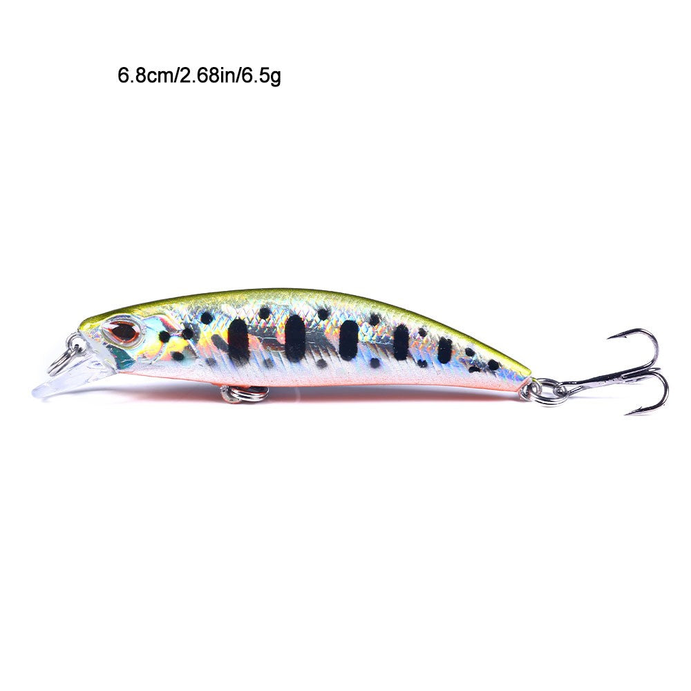 HENGJIA Jerkbait Sinking Wobblers Iscas de Pesca 8cm-9g Truta Artificial Plástico Rígido Isca Crankbait Pesca de Baixo