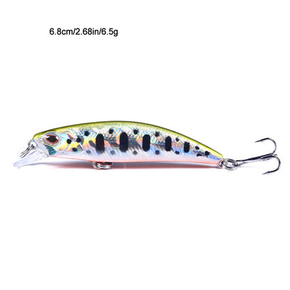 HENGJIA Jerkbait Sinking Wobblers Iscas de Pesca 8cm-9g Truta Artificial Plástico Rígido Isca Crankbait Pesca de Baixo