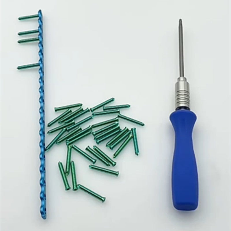 Parafusos de Bloqueio Stardrive de Titânio ALPS 4,0 mm, Implantes Ortopédicos Veterinários, Instrumentos Cirúrgicos, Acessórios Veterinários