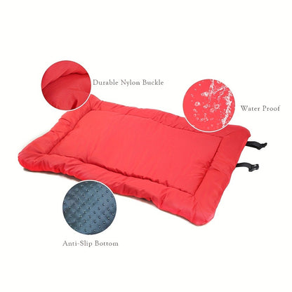 Almofada de cama para animais de estimação impermeável antiderrapante lavável colchão para cães ao ar livre suprimentos para animais de estimação