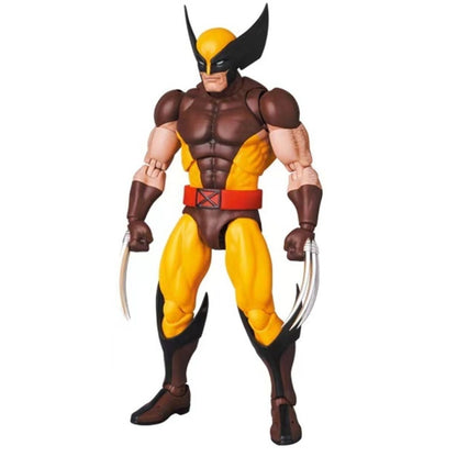 New CT Toys Mafex 96 Wolverine Boneco Marrom Quadrinhos X-Men Boneco de Ação Mafex 138 Shf Anime Estatueta Modelo Ko Brinquedo Presentes