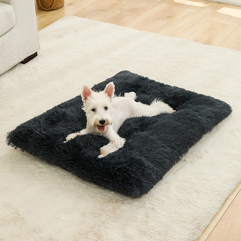 Casa com Cama Macia para Cachorros, Pelúcia Longa e Macia, Melhor Cama para Cães, Cesto para Cães, Produtos para Animais de Estimação, Almofada para Gatos, Tapete para Gatos, Sofá para Dormir de Animais.