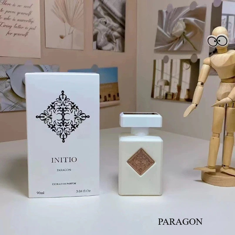 Perfume Unissex 90ml – Eau de Parfum Oriental Amadeirado de Luxo de Longa Duração com Oud, Baunilha, Almíscar e Rosa para uma Fragrância Marcante Diária