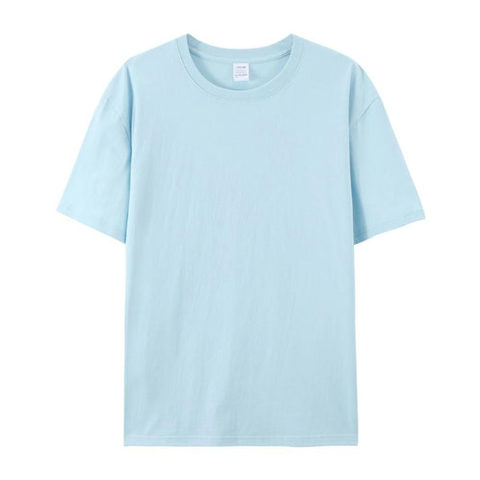 Plain 100% Cotton T Shirt Men High Quality Wholesale Short Sleeve T-shirts Unisex Crew Neck Tshirt For Men Playeras De Hombre