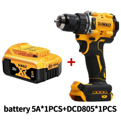 DEWALT Bateria 20V 6AH recarregável de íon de lítio carregador DCB118 Parafusadeira Furadeira Elétrica sem escovas DCD805 ferramenta elétrica