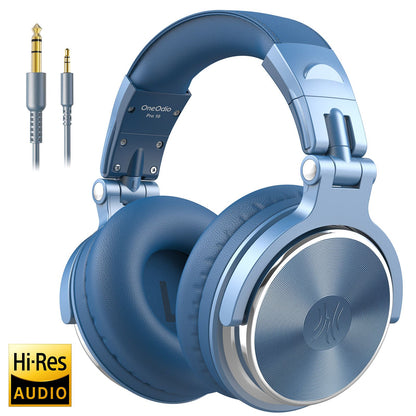 Oneodio Pro 10 Wired Studio Headphones Stereo Professional DJ Headphone with Mic Over Ear Monitor Earphones Bass Headsets