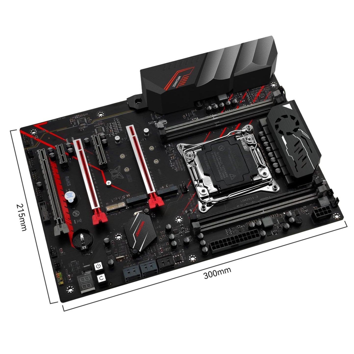MACHINIST X99 Placa-mãe Combo Opcional Xeon E5 2680 V4 LGA 2011-3 CPU e DDR4 16GB RAM Kit ATX TPM2.0 MR9A PRO MAX USB3.0