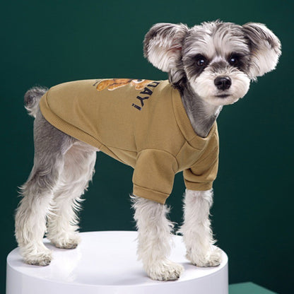 Cachorros Inverno Roupa Fofa Filhote Blusão Quente Casaco de Urso para Cães Pequenos e Médios Gatos Casaco Fantasia de Chihuahua