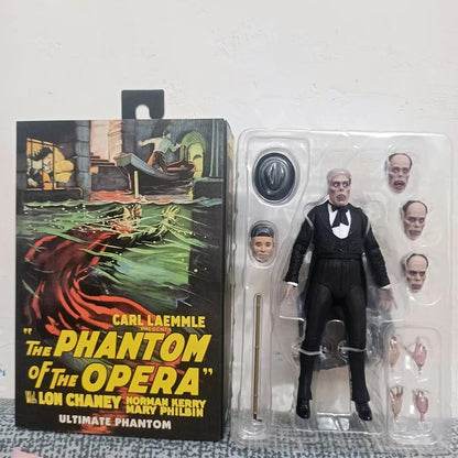 NECA The Phantom of The Opera Lon Chaney Action Figures Collection Model Toys Birthday  Gifts