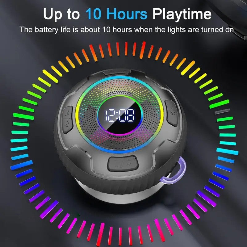 2025 Wireless Speaker S5 IPX7 Waterproof ENC Speakers IPX7 Waterproof Built-in Mic 10 hours Bluetooth Shower Speakers subwoofer