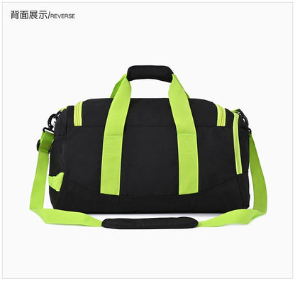 Personalized customized soccer bag logo with dry wet separation handbag luggage sports bag printed with logo pattern