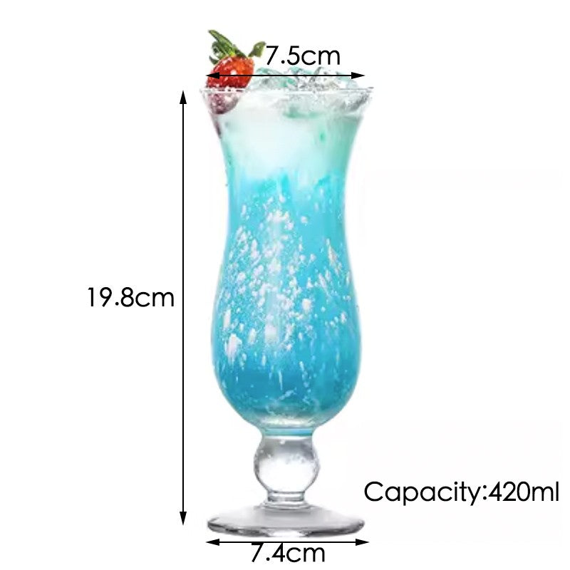 Copo Alto Criativo de Vidro Cristal Sem Chumbo Copo Collins para Bar para Água, Suco, Cerveja e Coquetel